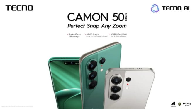 TECNO CAMON 50 Ultra 5G Resmi Rilis