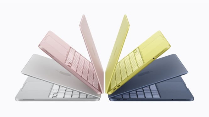 MacBook Neo Resmi Rilis! Laptop Apple Murah Harga Rp10 Jutaan