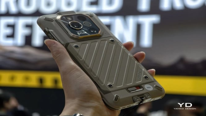 RugOne Xever 7: HP Tangguh dengan Baterai Hot-Swap Tanpa Mati