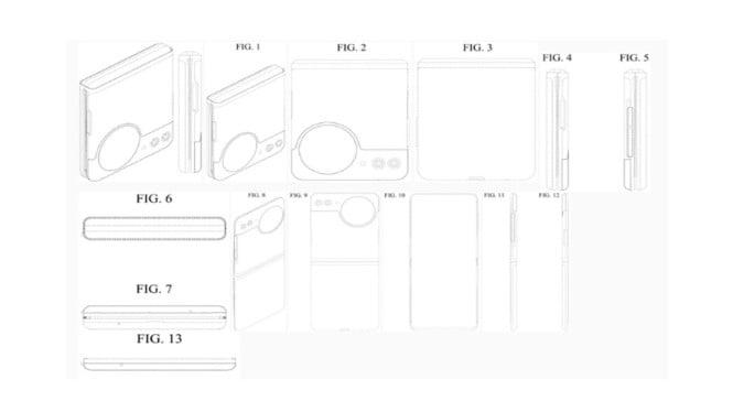Bocoran Paten HP Lipat Samsung Murah: Pakai Layar Mungil