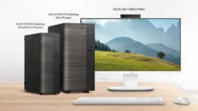 Asus Luncurkan Desktop V501 & AiO V400, Cek Spek dan Harganya!
