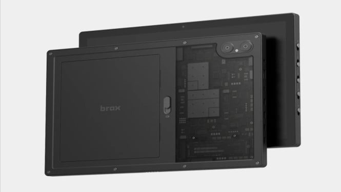 Tablet Brax open_slate: Modular, Aman, dan Tanpa Google