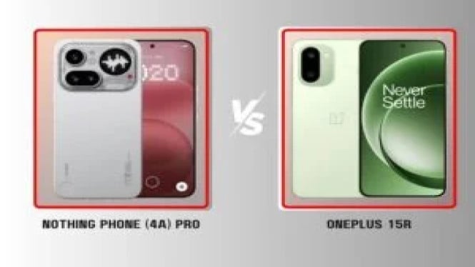 Nothing Phone 4a Pro vs OnePlus 15R: Pilih Desain atau Power?