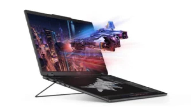 Lenovo Yoga Book Pro 3D Concept: Laptop 3D Tanpa Kacamata!