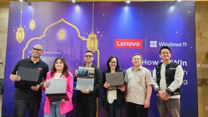 Lenovo Aura Edition Resmi di Indonesia, Cek Fitur AI & Harga