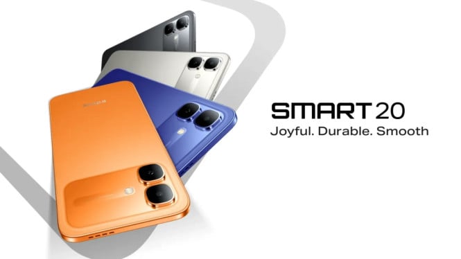 Infinix Smart 20 Resmi Rilis di Indonesia, Harga Mulai Rp1,3 Juta!