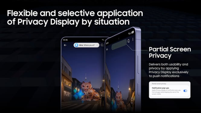 Samsung Galaxy S26 Ultra Punya Fitur Privacy Display