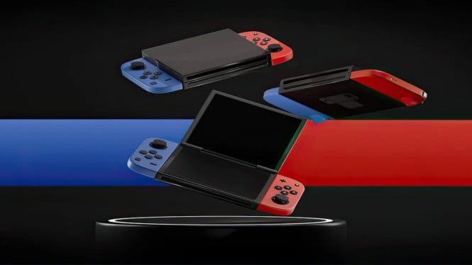 Konsep Nintendo Switch 2 Layar Lipat: Kebangkitan Era DS?