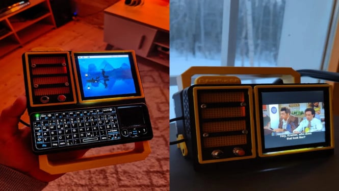 CyberPlug 3.0: PC Lipat DIY dengan Breadboard Internal