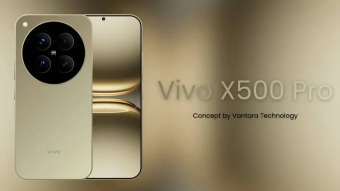 Vivo X500 Jadi Ponsel Pertama dengan Chipset Dimensity 9600!