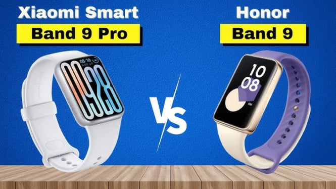 Xiaomi Smart Band 9 Pro vs Honor Band 9
