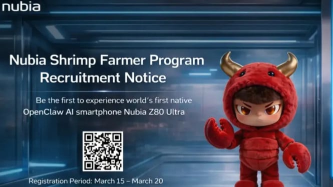 Nubia Z80 Ultra Jadi Smartphone Pertama dengan AI OpenClaw Native!