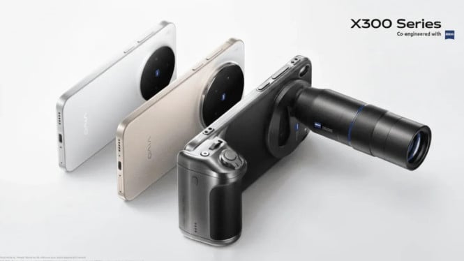 vivo X300 Ultra Rekam Video LOG 4K 120 FPS, Setara Kamera Profesional!