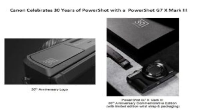 Canon PowerShot G7 X Mark III Edisi 30 Tahun Resmi Meluncur!
