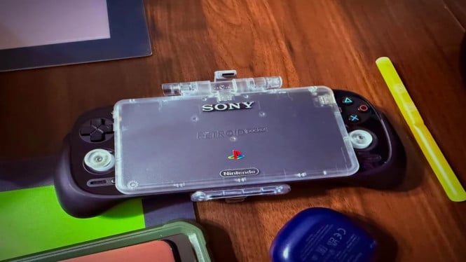Viral! Mod Retroid Pocket 5 Gabung Desain Sony dan Nintendo