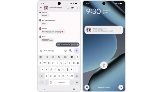 Akhirnya! Google Messages Punya Fitur Mention dan Trash-Begini Cara Pakainya
