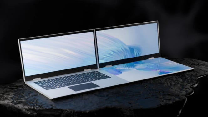 Laptop Layar Lipat Tiga XbooK: Solusi Workstation Portabel!