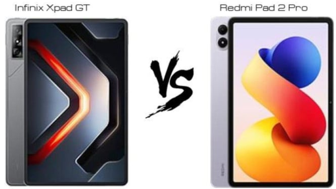 Redmi Pad 2 Pro vs Infinix Xpad GT,