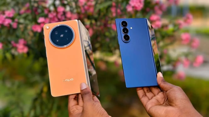 Oppo Find N6 Hadir: Hp Lipat Tanpa Bekas, Libas Samsung Z Fold 7?