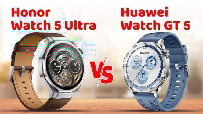 Huawei Watch GT 5 (46mm) vs Honor Watch 5