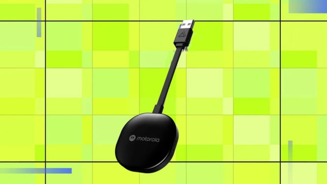 Motorola Sound MA1 Diskon 61%, Solusi Android Auto Wireless