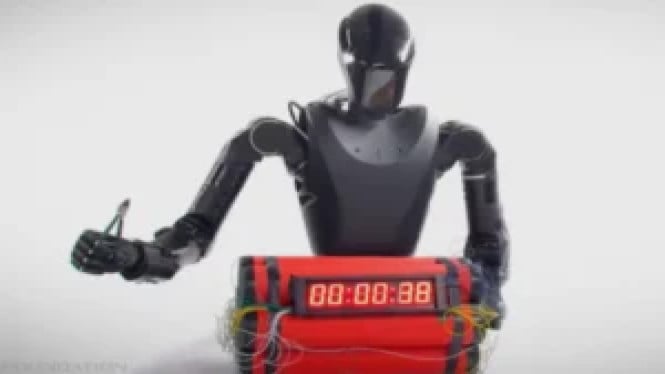 Robot Militer AI Phantom MK-1 Resmi Diuji di Medan Perang