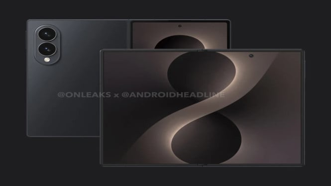 Bocoran Galaxy Z Fold8 Wide: Desain Mirip iPad, Lebih Tipis!