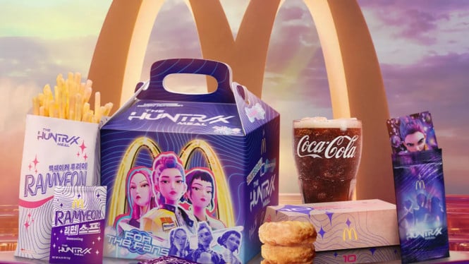 Menu McDonald's KPop Demon Hunter Segera Rilis, Ada Saus Ungu!