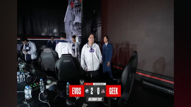 MPL ID Season 17: EVOS Esports Libas Geek Fam 2-0 Tanpa Balas