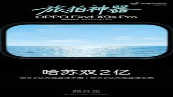 Oppo Find X9s Pro Resmi Bawa Dual Kamera 200MP, Ini Speknya!