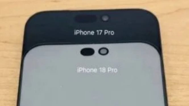 Bocoran iPhone 18 Pro: Dynamic Island Bakal Susut 35 Persen!