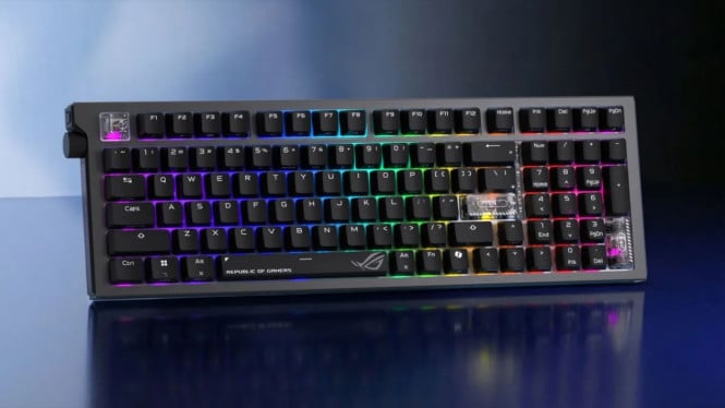 Asus ROG Strix Morph 96 Wireless: Keyboard Custom Tanpa Ribet