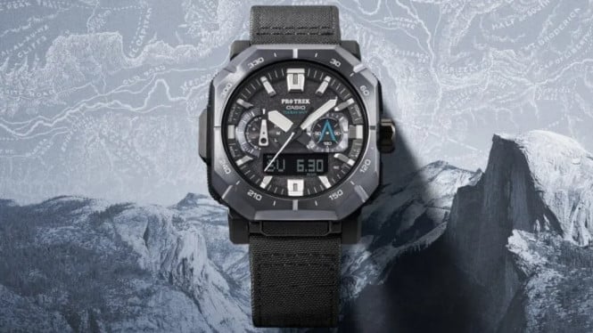 Casio Rilis Pro Trek Edisi Khusus: Tahan Air 100m, Solar Power, dan Navigasi Canggih!