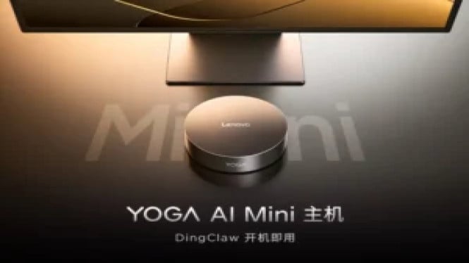 Lenovo Yoga Mini i Gen 11 Rilis: Mini PC AI Desain Unik