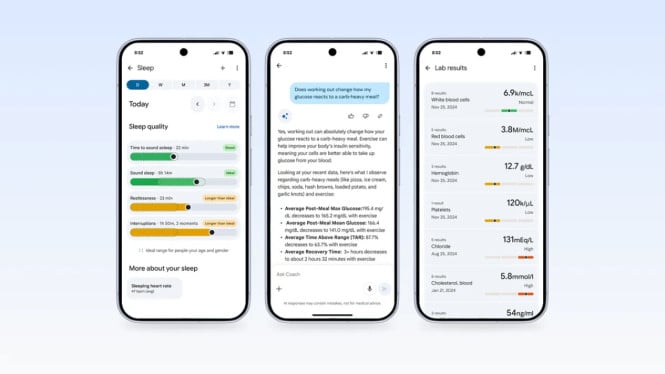Fitbit Perluas Fitur AI Health Coach untuk Pengguna Gratis