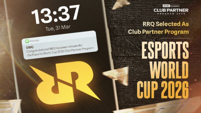 Team RRQ Kembali Terpilih di EWC 2026, Kantongi Dana USD 1 Juta!