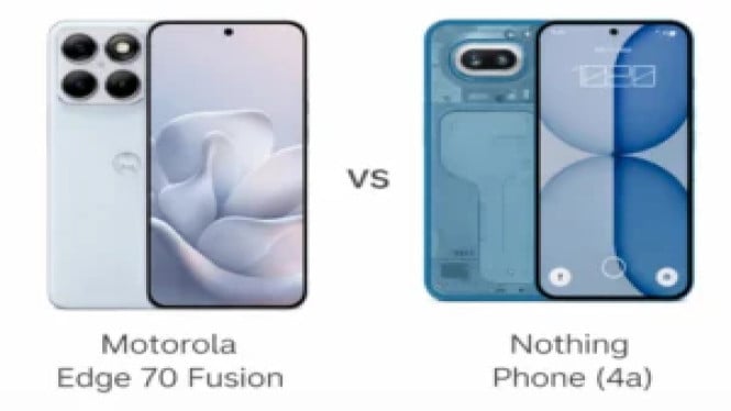 Motorola Edge 70 Fusion vs Nothing Phone (4a): Mana Lebih Layak?