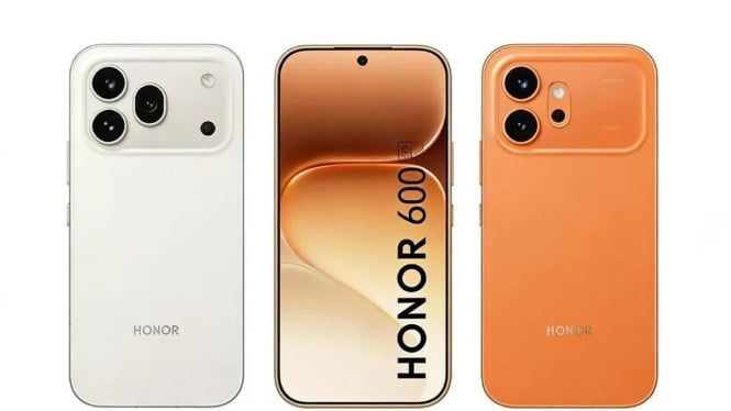 Honor 600 & 600 Pro Bocor: Desain ala iPhone 17 Pro + Baterai 9.000mAh!