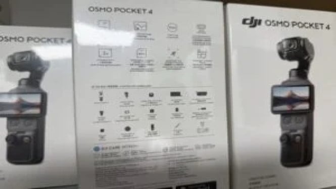 Bocoran DJI Osmo Pocket 4 Terungkap: Sensor 1 Inci & Internal 107GB