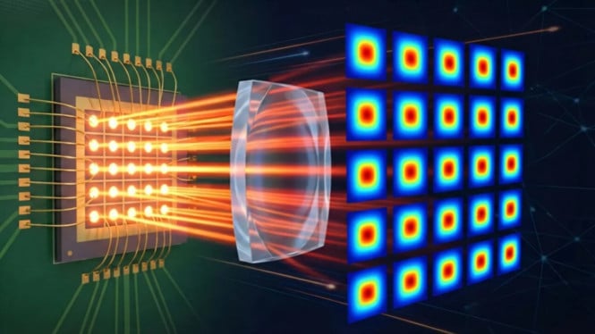 Chip Laser Nirkabel Tembus 360 Gbps, Internet Makin Irit Daya