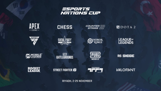 Esports Nations Cup 2026: MLBB & Valorant Siap Gebrak Riyadh