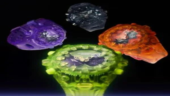 Casio GA-V01SKE Translucent G-Shock Gaya Y2K Rilis di AS