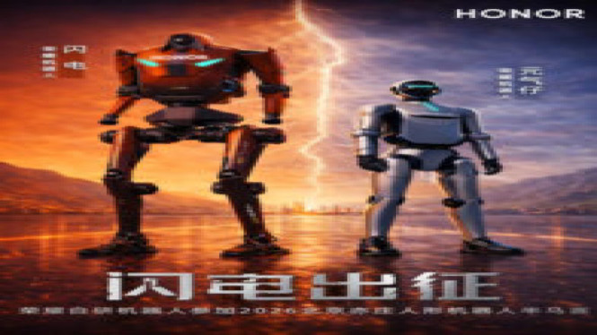 Robot Humanoid Honor Bakal Lari Maraton 21 KM di Beijing