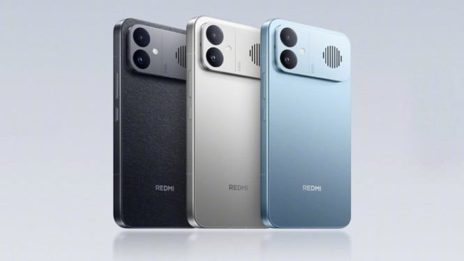 Desain Xiaomi Redmi K90 Max dengan spesifikasi Redmi K90 Max yang mengunggulkan kipas pendingin internal.