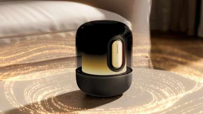 Tampilan desain premium Huawei Sound X5 dengan fitur audio canggih