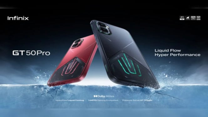 Infinix GT 50 Pro Sampai Bawa Cairan Pendingin Sendiri, Ini Spesifikasi dan Harga Resminya