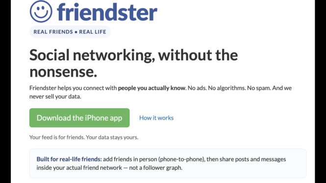 Friendster Bangkit di iPhone: Tambah Teman Harus Tempel HP!