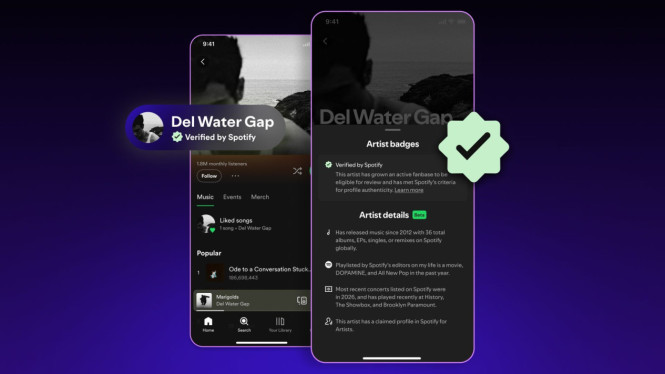 Spotify Rilis Fitur Verified by Spotify, Perangi Musik AI