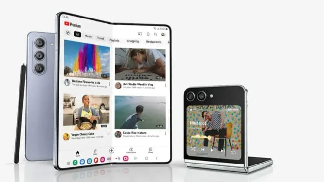 Galaxy Z Flip 8 Bocor: Lebih Tipis, Tanpa Lipatan, dan Pakai Exynos 2600!