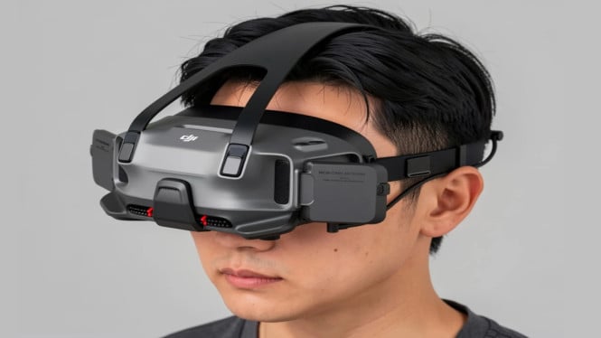 Revolusi Konsep DJI FPV Goggles: Antena Lipat & Layar Eksternal